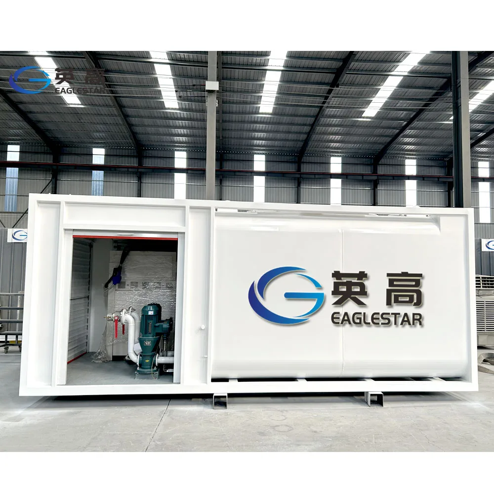 Modular Fuel Dispenser with Tank Mobile Petrol Station Portable Fuel Container Skid Mounted Gas Station