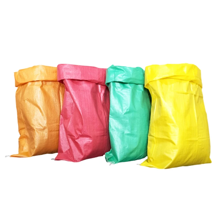 Custom 20kg 25kg 30kg 50kg 100kg Large Polypropylene Seeds Grain Rice Sack Recyclable Aminated Pp Woven Bag
