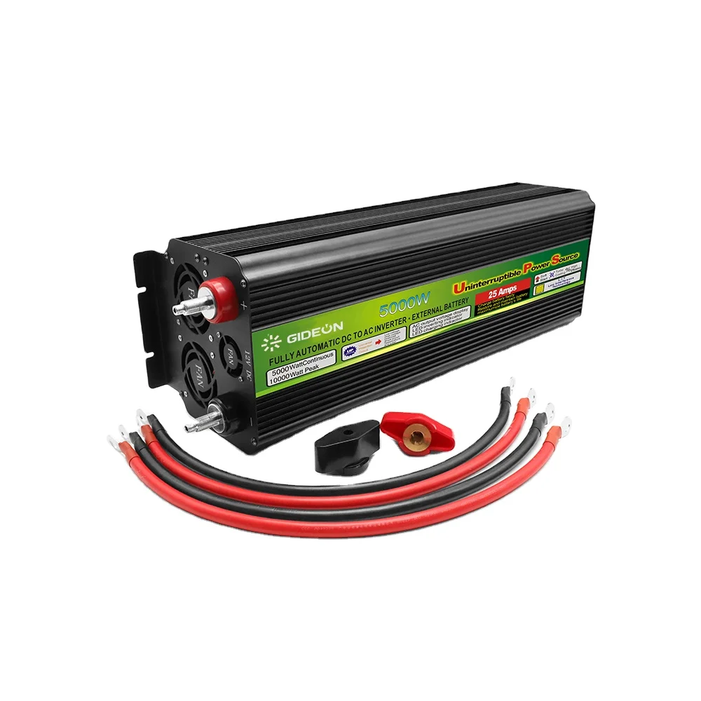 GD-IT-C007-A трехфазный солнечный инвертор 12V 24V автомобильный 12v 220v для домашнего использования
