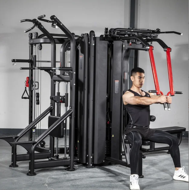 Hot Sale Unisex 4 Station Home Gym Machine Strength mutli function station Training Equipment Commercial Gym Machine
