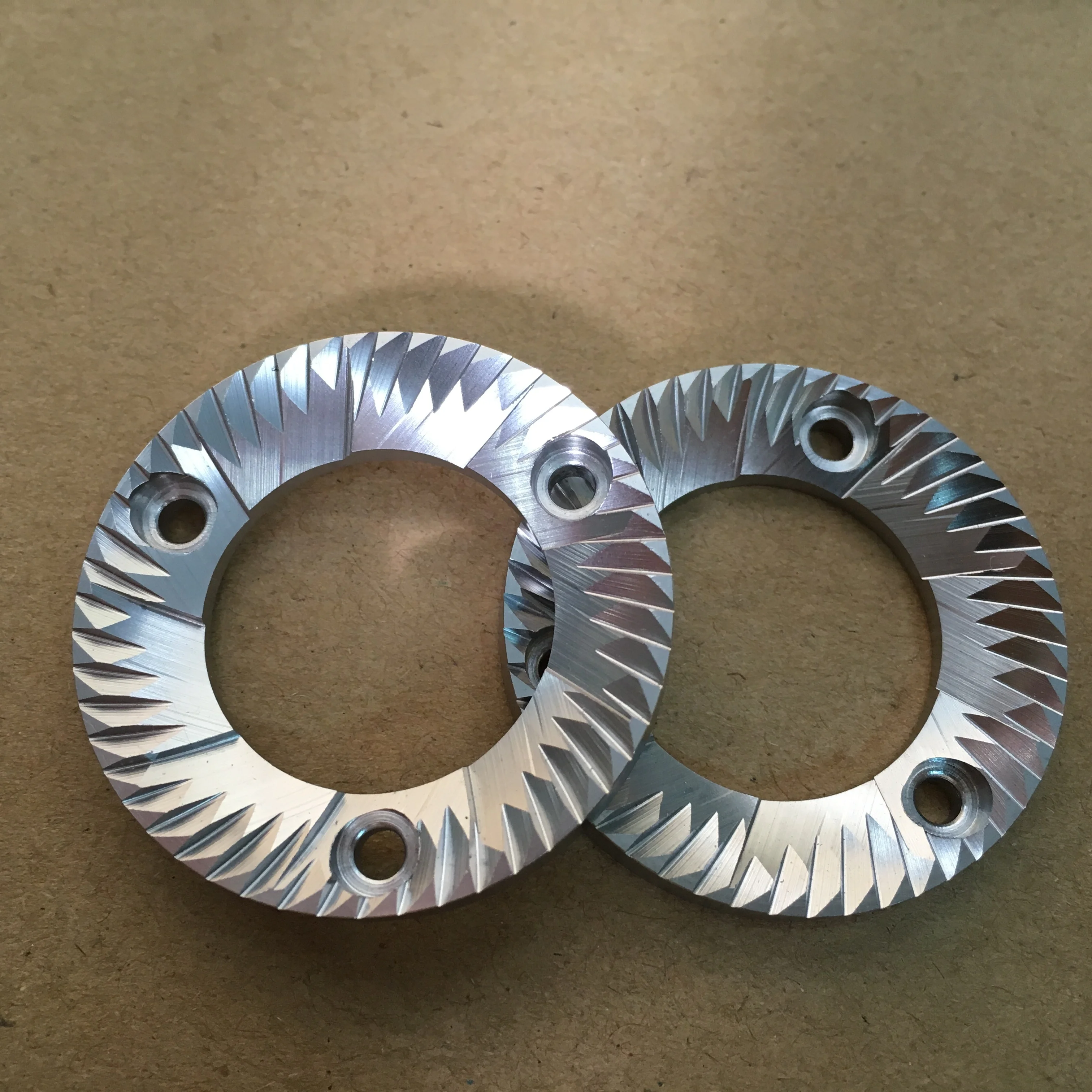 US EU AU market coffee machine 40mm 60mm 64mm 75mm 80mm flat wheel burr household coffee grinder parts of coffee maker