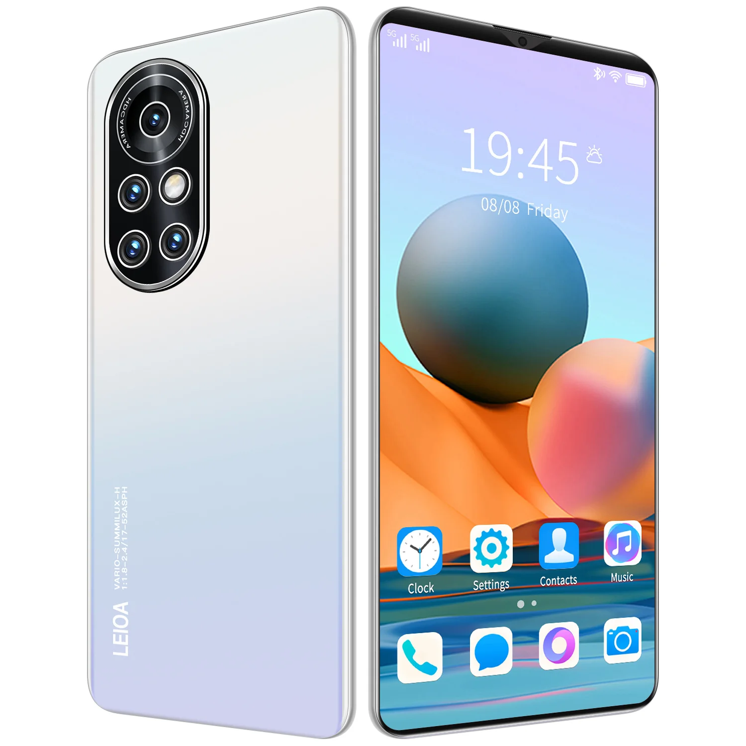 12 + 512 ГБ мобильные телефоны Nova8 Pro Android две SIM-карты десятиядерные смартфоны 5000 мАч большая батарея 6 1 дюймовый полный