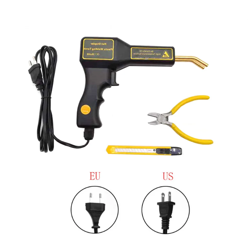 
Plastic Welding machine Garage Tools Handy Hot Staplers gun PVC Plastic Repairing Machine Car Bumper Repair 