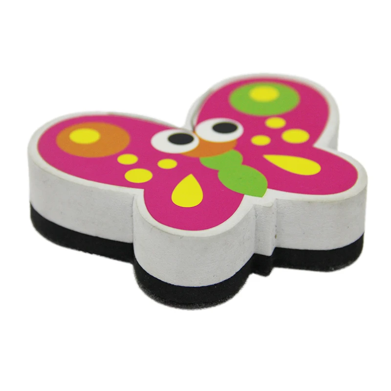 Mini cute magnetic customize shape whiteboard eraser