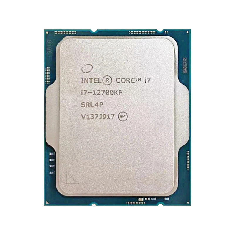 OEM Tray Intel LGA 1700 Core i7-12700KF i7 12700KF 3.6 GHz Twelve-Core Twenty-Thread CPU Processor