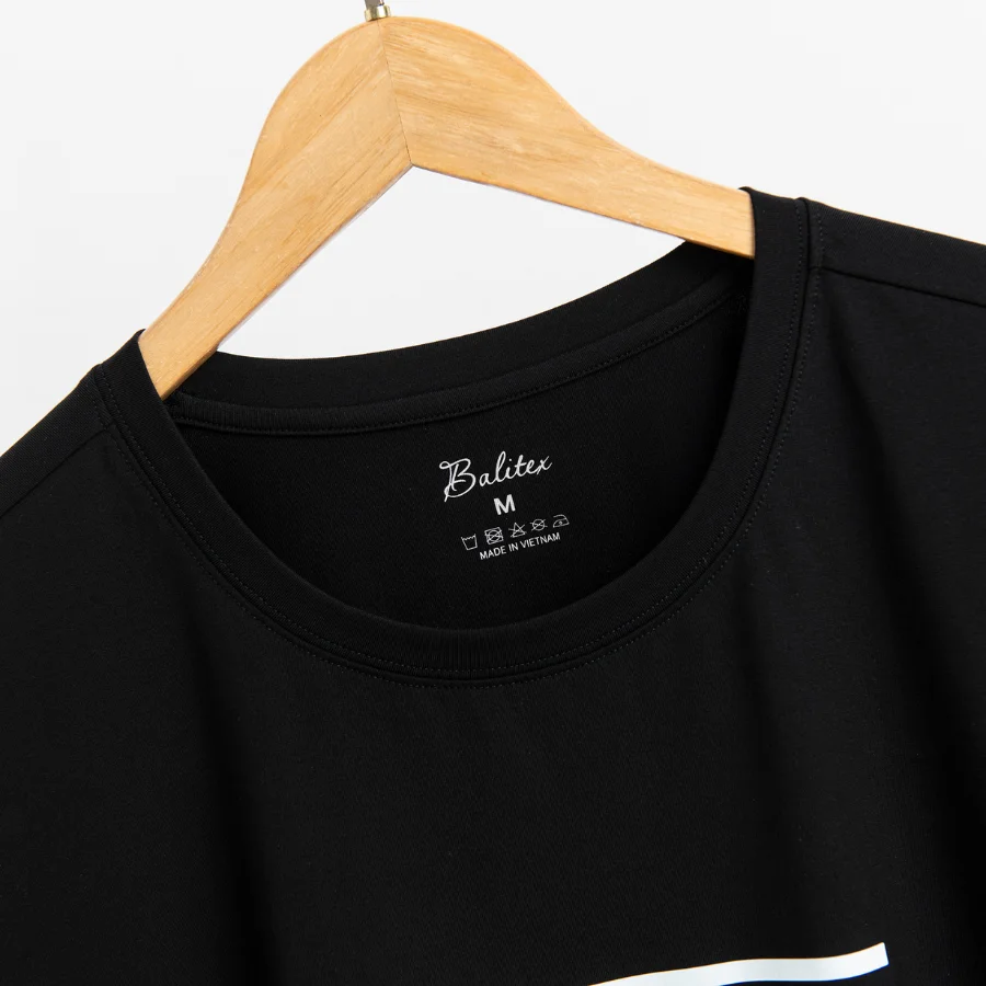 Best Seller T Shirt Printing Durable Plus Size Embroidery Logo Plastic Bag Package Vietnamese Manufacturer