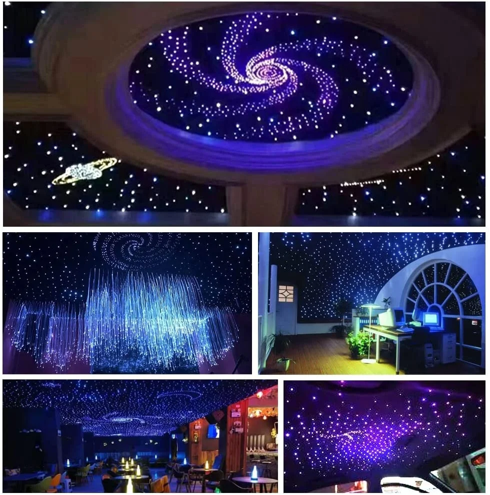 12V 18w rgbw twinkle app light engine with mobile app+voice+remote controller for car roof