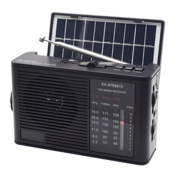 Wholesale Small Size FM AM Radio has Solar Panel  with Long Range Reception for Indoor and Outdoor  Use