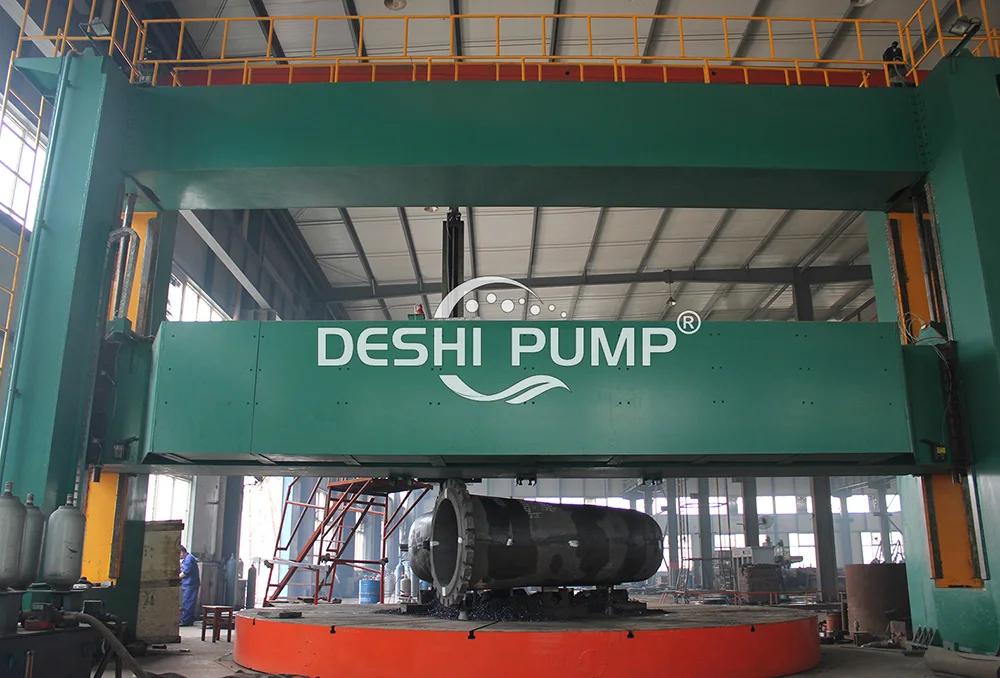 Pump casing processing