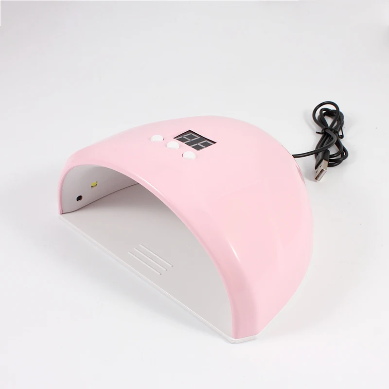 Mini Sun 1 Nail Dryer Cheap Price Professional Gel Acrylic Nails Curing White Pink UV LED Manicure Lamp for Salons Home