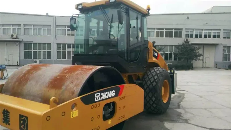 Однобарабанный Вибрационный дорожный каток XCMG factory XS143 14 тонн