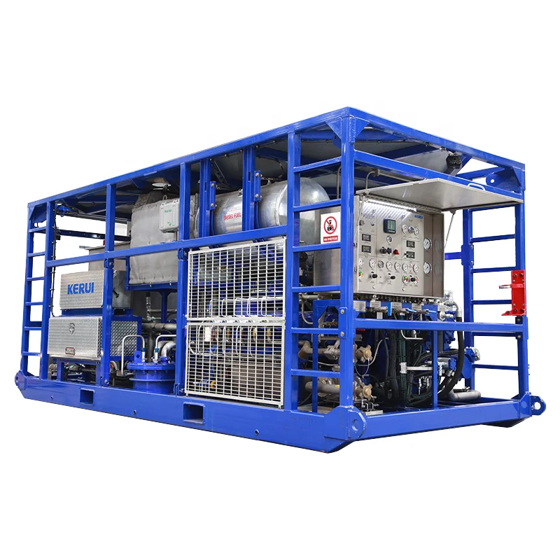 High Pressure Nitrogen Gas Liquid Nitrogen Pump Unit For Petrochemical