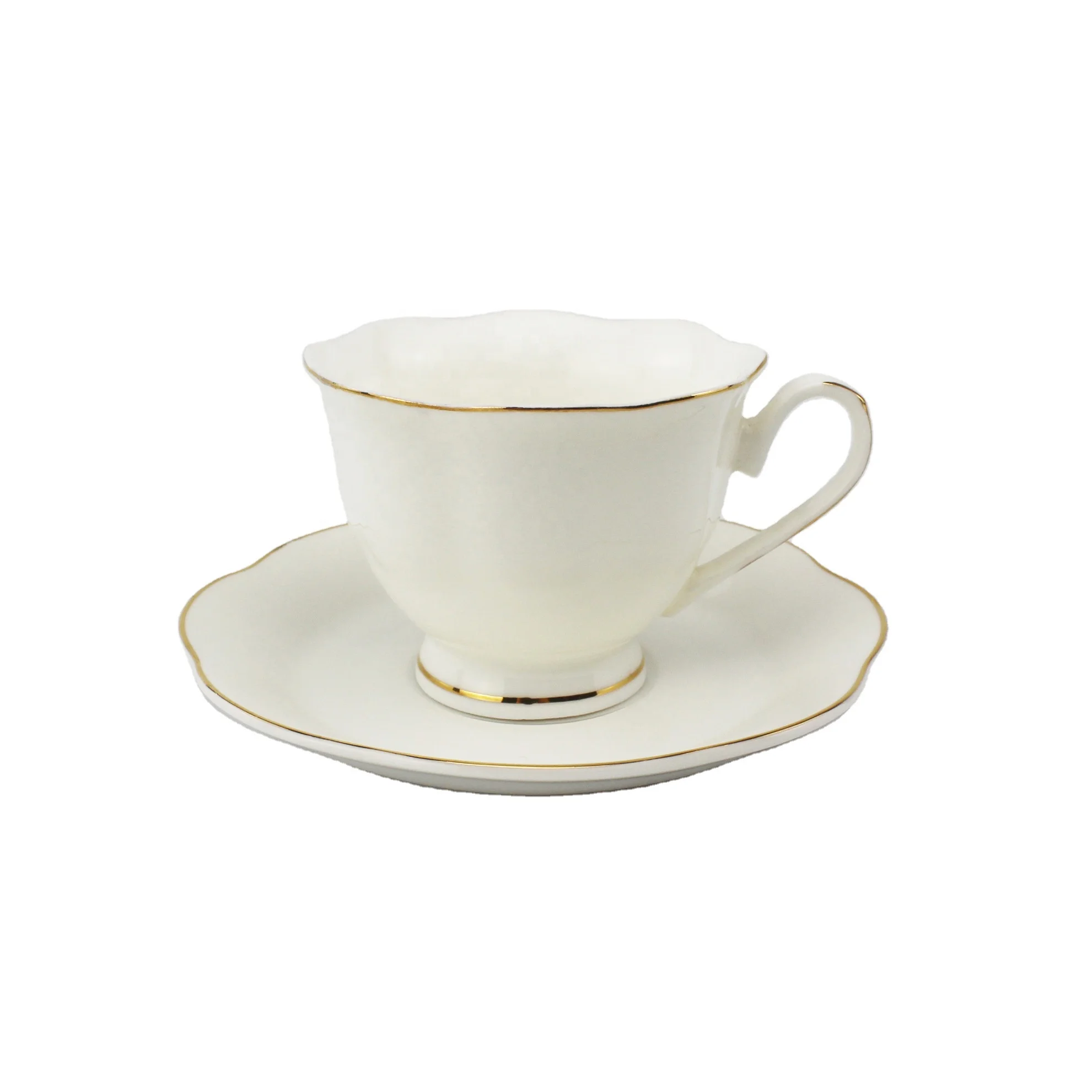 80cc чашки для эспрессо с золотой отделкой 10 карат, блюдца, кофейная чашка и блюдца из фарфора, керамическая кофейная чашка с блюдцем
