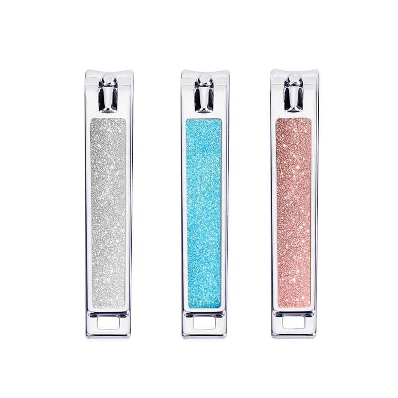 Прочный Маникюрный Инструмент из нержавеющей стали, розовые кусачки для ногтей для женщин