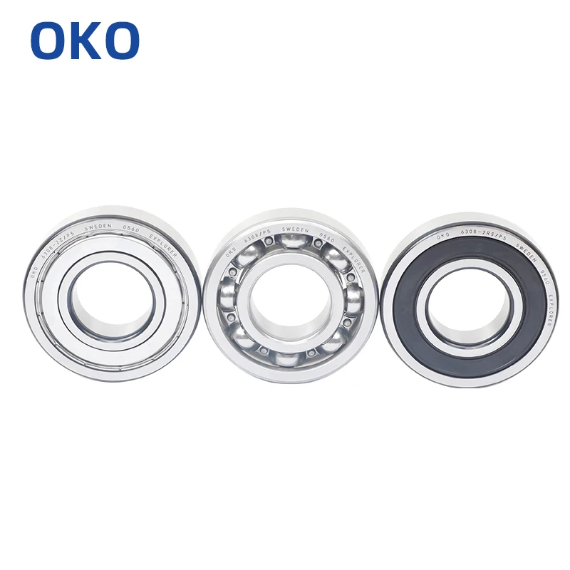 OKO Sweden deep groove ball 6206 bearing inner diameter 30 outer diameter 62 thickness 16 ZZ 2RS P5 P4 P2