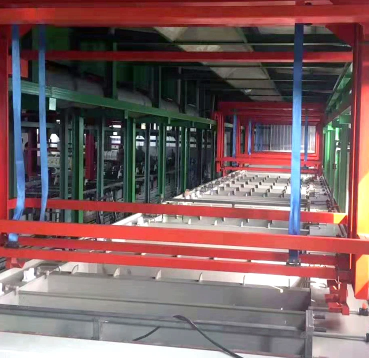 Plating equipment rolling anodizing machine electroplating plant