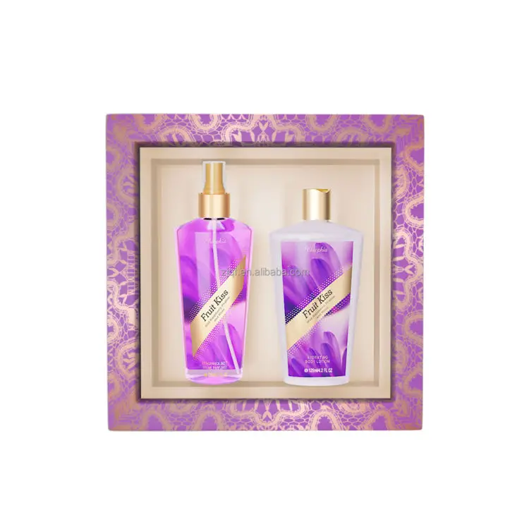 Оптовая продажа, частная торговая марка, Oem, туман для тела и лосьон для тела, набор для ванны, подарок для женщин