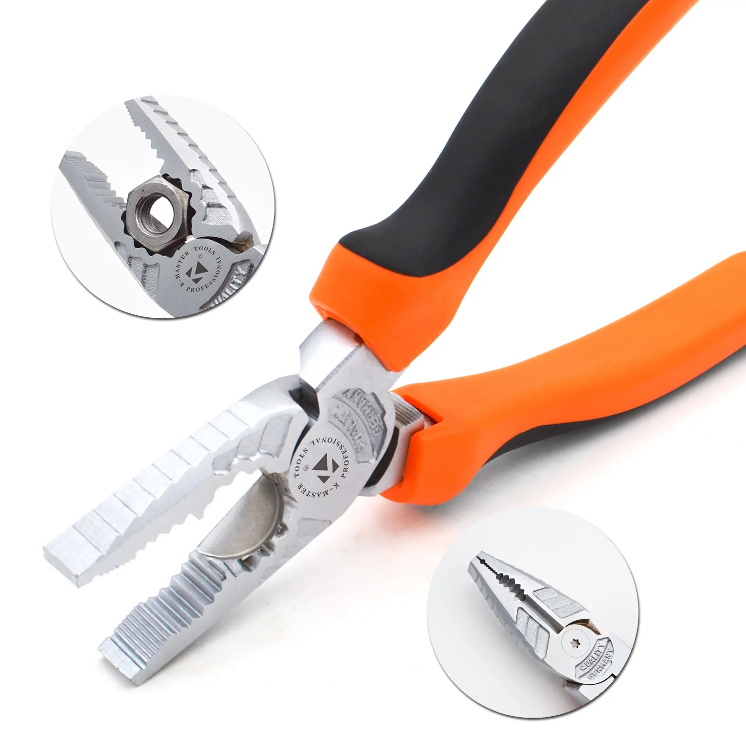  Комбинированные плоскогубцы K-Master 8 дюймов ручка из термоэластопласта