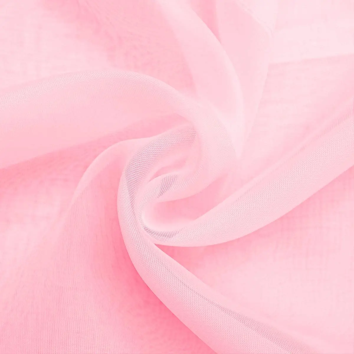 Cheap Price 100%T Voile Organza Sheer Curtain fabric for Scarf Curtain Pouch