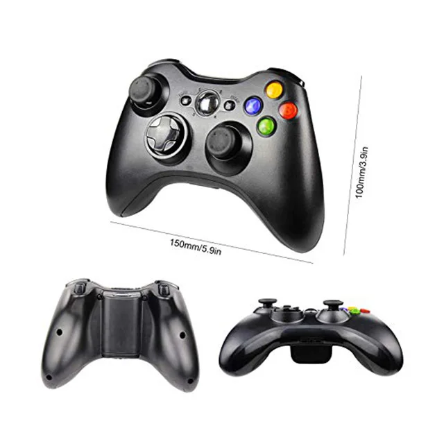 
Drop Ship Wireless Controller For XBOX 360 Console For XBOX360 Gaming Gamepad Fit For PC Computer Controle 