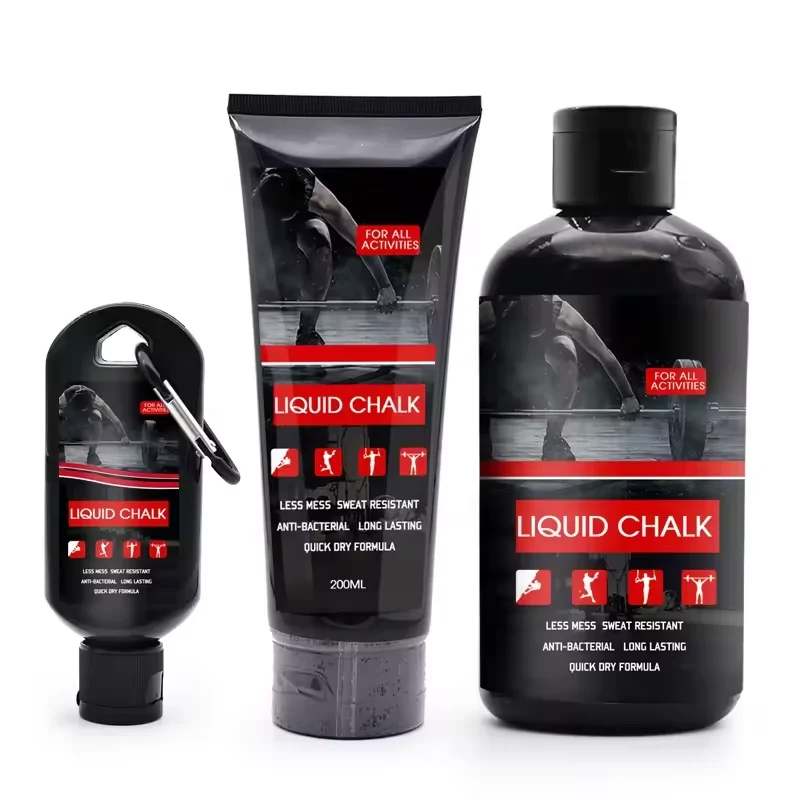 Private Label Tennis Gym Golf Sports Enhanced Grip Magnesium Carbonate  climbing Scented Liquid Chalk 50ml 250ml 100ml