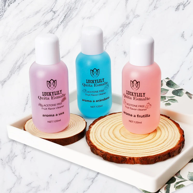 Private Label Nail Polish Remover 120ml High Quality Liquid Nail Polish Remover For Nail Remover