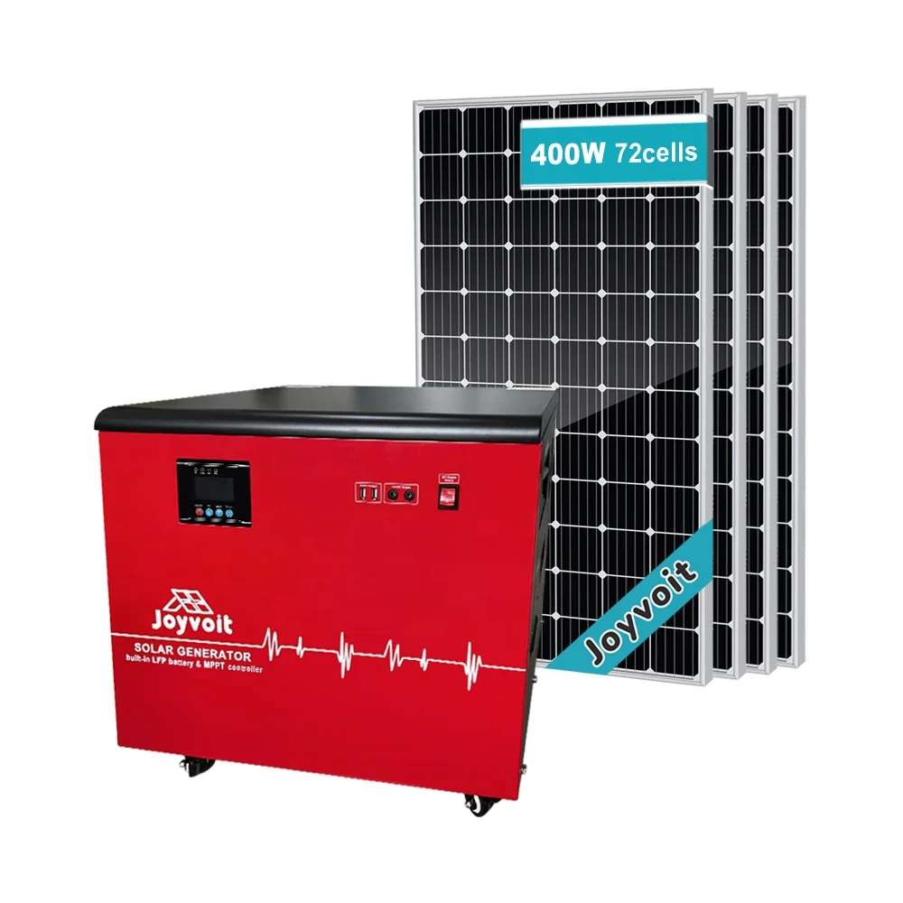 Off-grid 3KW Solar system cabinet with LiFePO4 Solar Energy Storage Generator AC DC Outputs Portable Power Charging Station