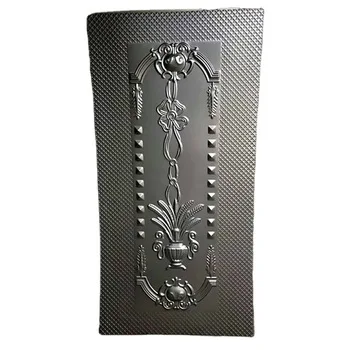 Apartment Security Laminated Primer Panel Steel Metal Cold Rolled Embossed Galvanized Steel Door Skin Sheet