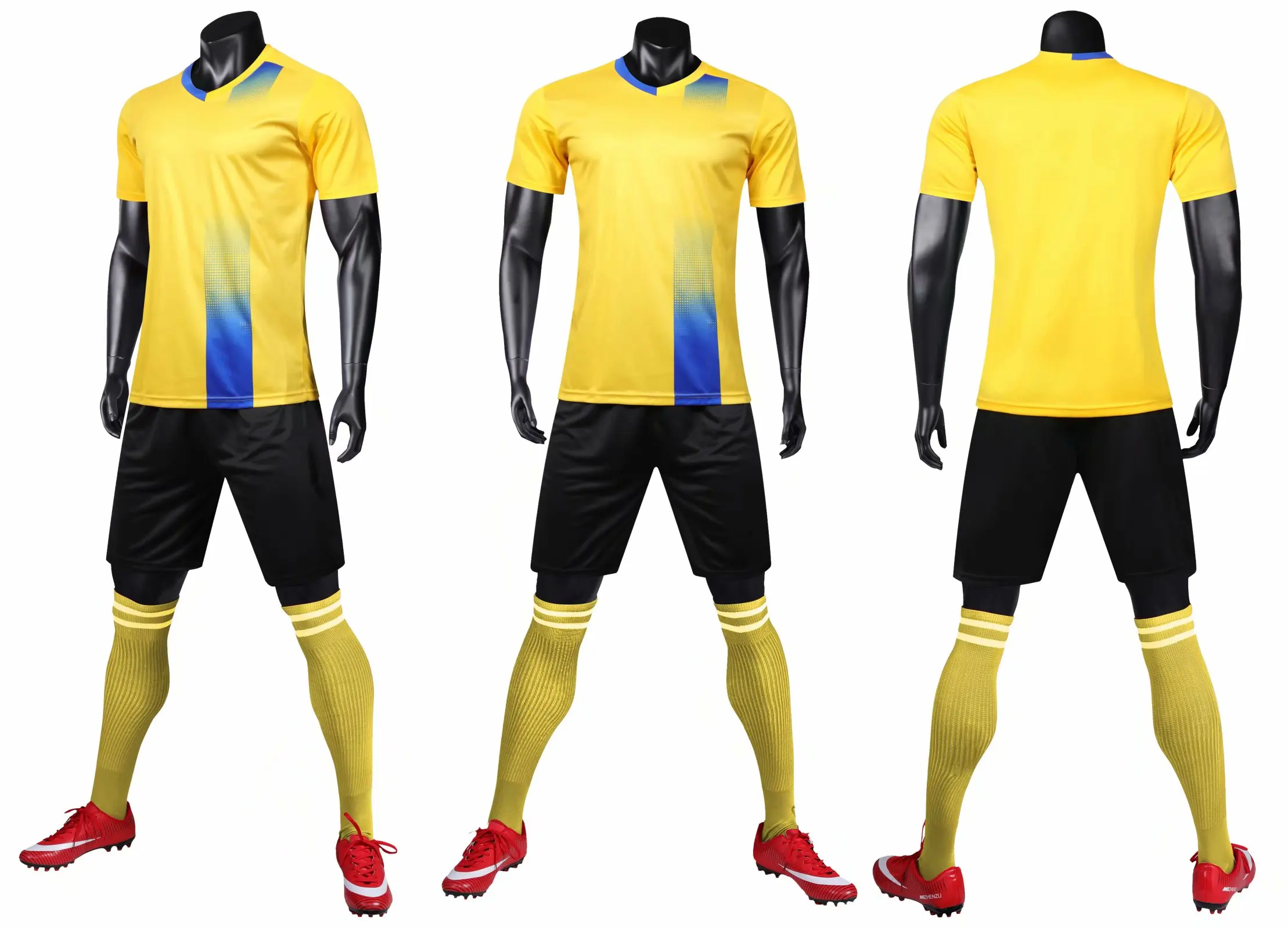 shirt maker boca juniors football jersey with BOM/One-stop service