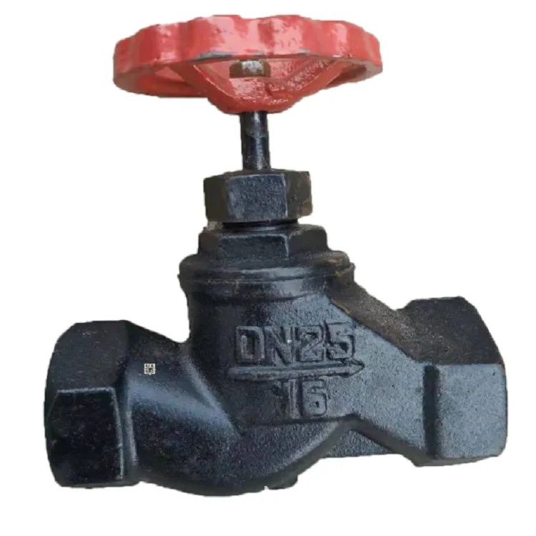 Best selling in the market GOST Female Threaded J11F-16 Globe valve Cast Iron Globe Valve Shut-off Valve