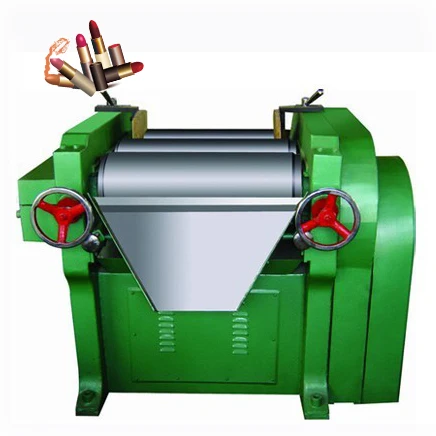 Lipstick Wax Ink Paint High Viscosity Paste Three-Roller Grinding Mill Rolling Machine Three Roll Mill