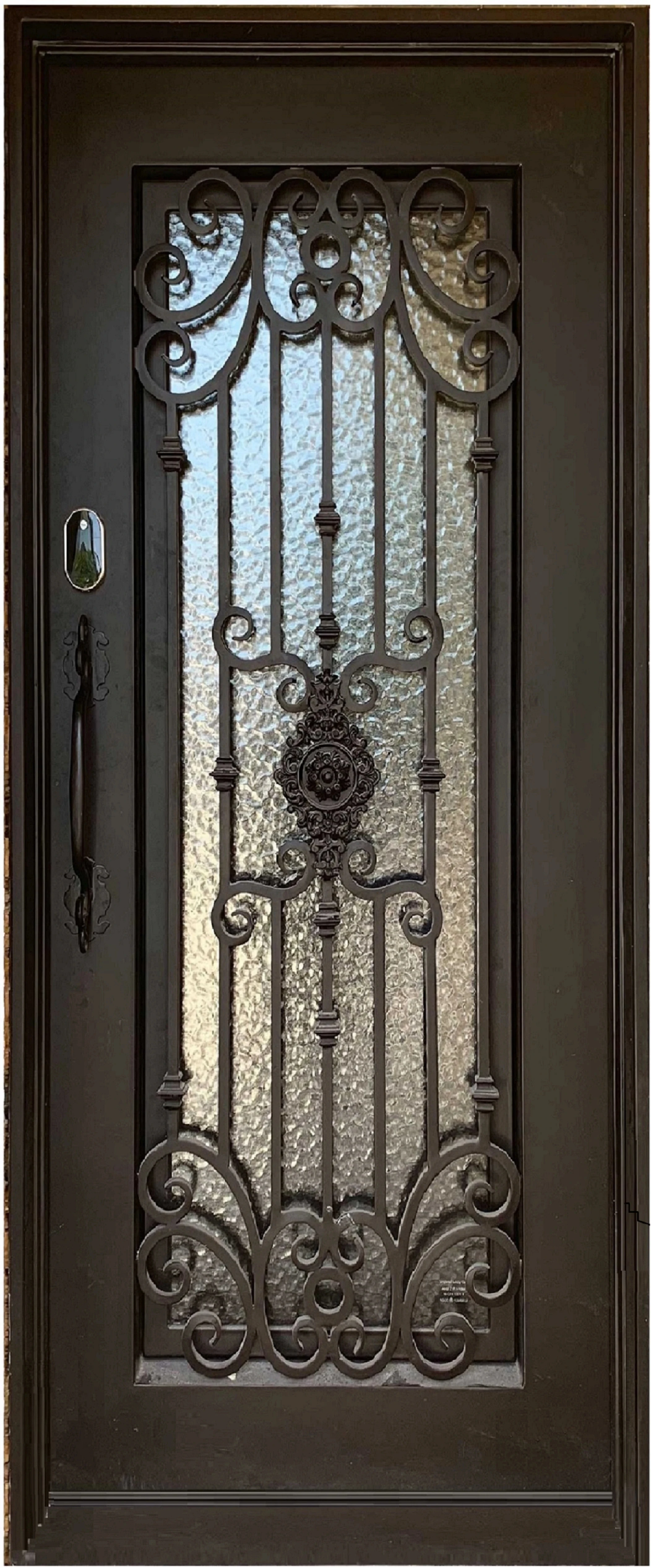 Factory Wholesale Golden Supplier Iron Door With Turkey Iron Doors