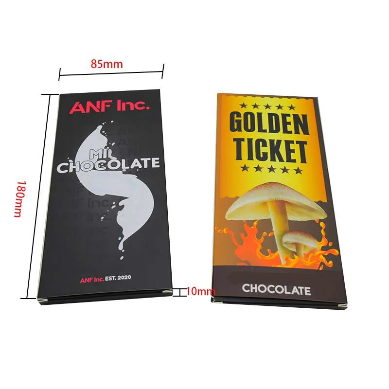 Wholesale Child Resistant Edible Packaging Gummy Candies Child Proof Private Label Chocolate Bar Box Packaging Box