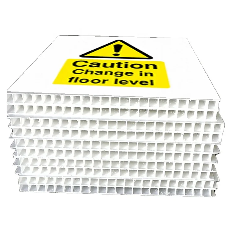18 mm weather resistance   ink- color without fade or damage with the rain PP Corrugated Plastic Signs