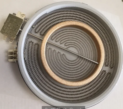 Детали хорошего качества двойная плита для варочной панели 2200 Вт 210 мм