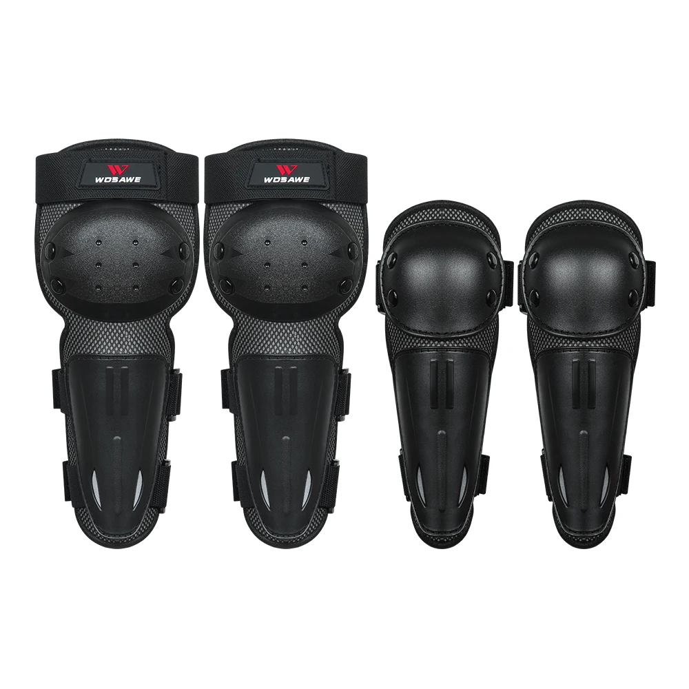 WOSAWE Kids Elbow and Knee Pads Mountain Bike Cycling Protection Skating Volleyball Knee Brace Support MTB Elbow Knee Protector