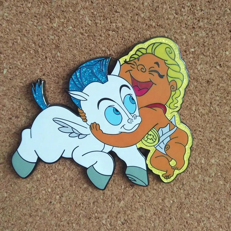 Custom Pins Black Nickel Plating Limited Edition Back Stamp Hard Enamel  Cartoon  Movie Fantasy Lapel Pins