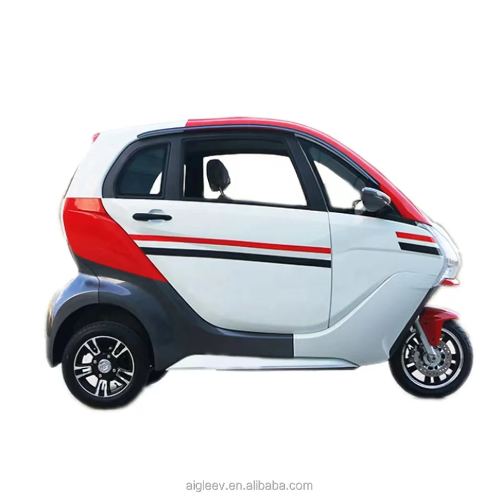 Economic Pure Electric/hybrid 4-seat Mini Car and Motorcycle Left Steering Ev Motor Over 100km Range Eec Certified
