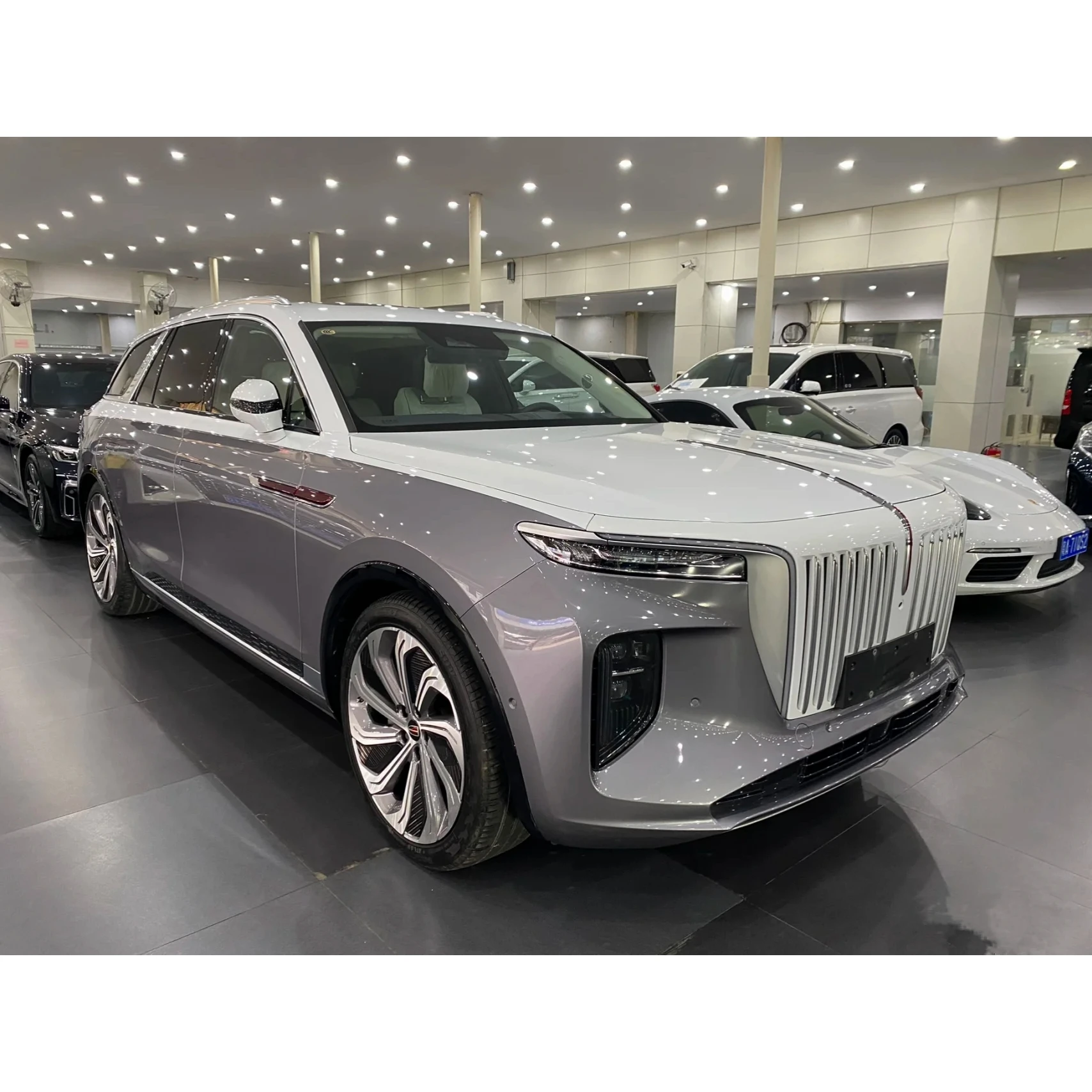 2022 китайский хунцы ehs9 новой энергии/детскй 4-колесный 4x4 электрических транспортных средств EV внедорожник авто электрический автомобиль для взрослых h9 e-hs9 автомобиля