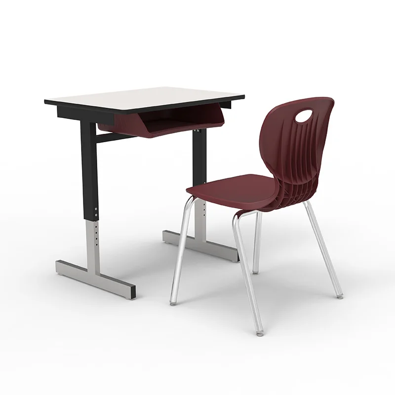 School Furniture Student Study Chair And Desk Set Primary School Furniture Children Classroom Desk Height Adjustable School Desk