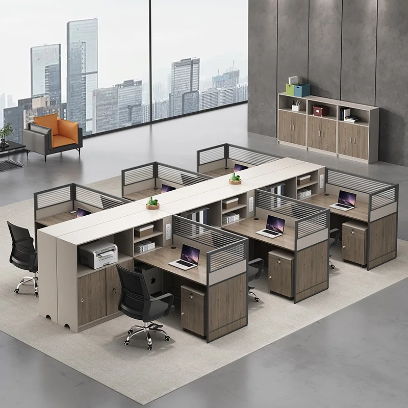 Modular Office Furniture Workstation Desk Office Workstation For 2 4 6 People Workstation Office Furniture
