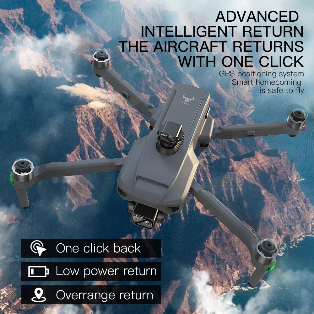 Newest SG909 4K Drones GPS 5G WiFi Foldable Quad Copter Obstacle Avoidance Optional Touchscreen Remote Controls 10Km Plastic Pro