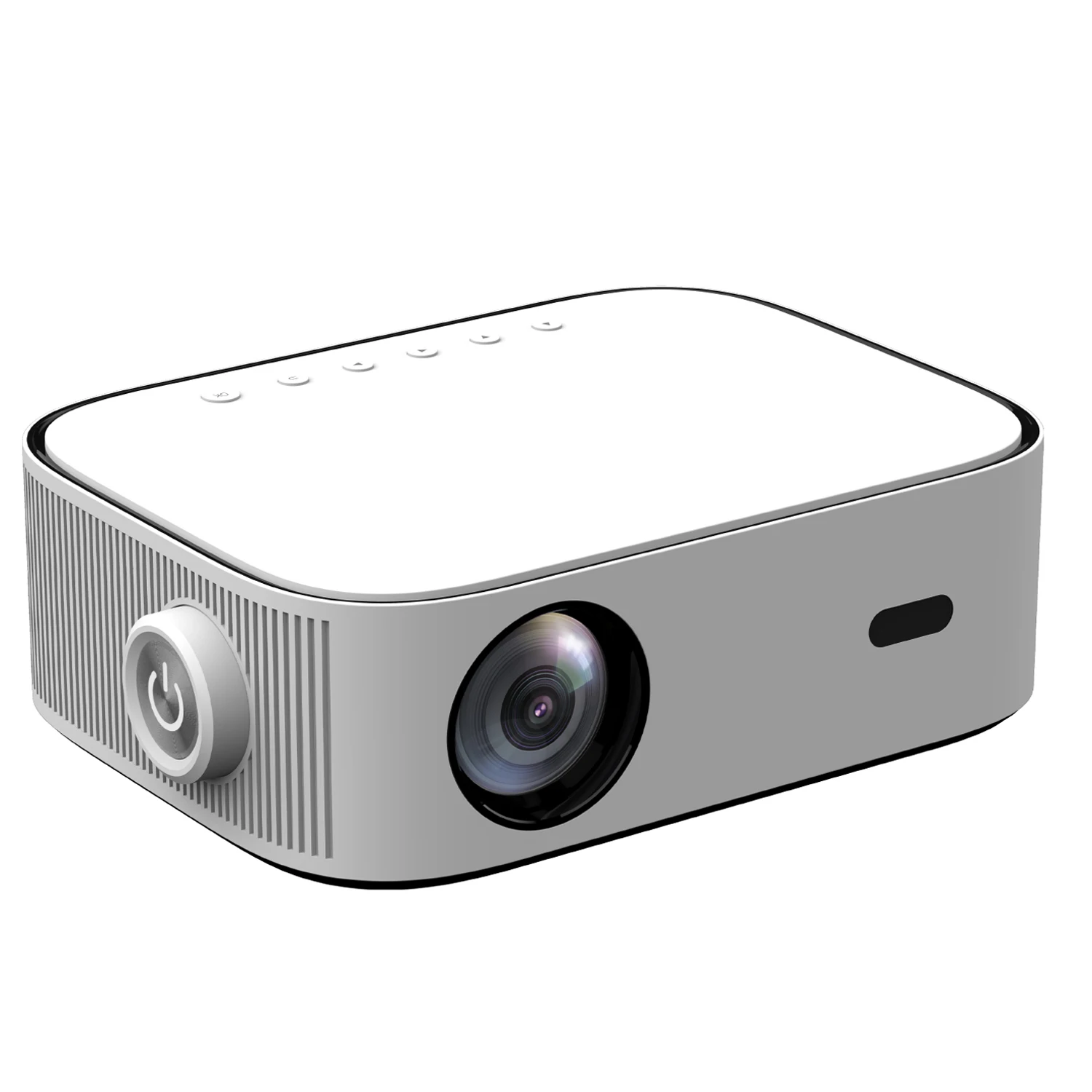 2022 NEW 8800 Lumens Android 9.0 1G RAM + 32G ROM Electronic Focus  Dual WIFI 5W speaker*2 Home Cinema Projector