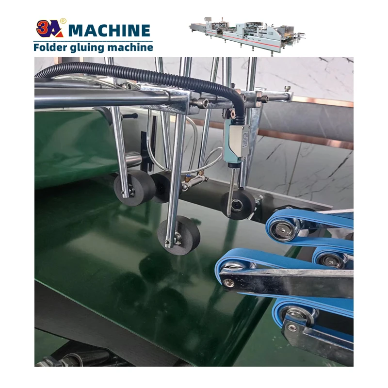 Automatic  Box Folding Gluing Machine accessories Box pasting machine wheel for pressing box folder gluer folding Belt