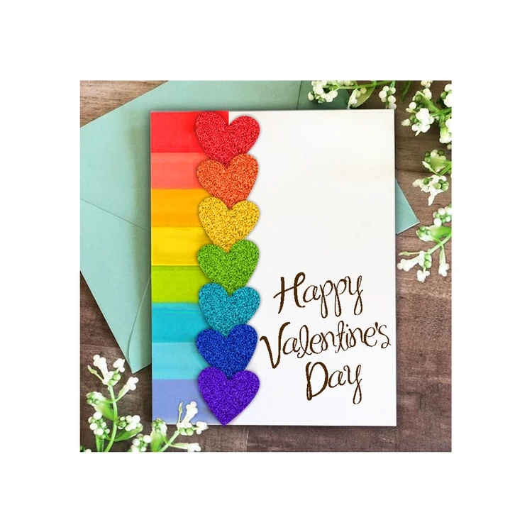 
250gsm multicolor glitter paper sheet cardstock glitter wrapping paper for crafts 