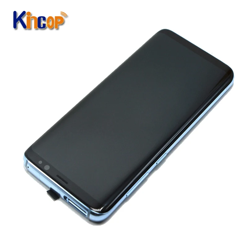 Wholesale Mobile OEM LCD for Samsung Galaxy S8 Plus G955 Screen Digitizer Assembly LCD with frame for Samsung S8+