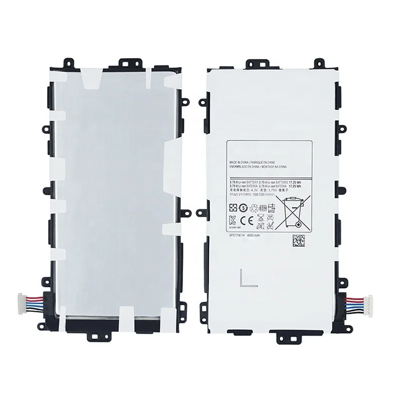 
Hot Sell SP3770E1H 4600mAh Battery For Samsung Galaxy Note 8.0 Tab N5100 N5120 i467 Tablet Battery 