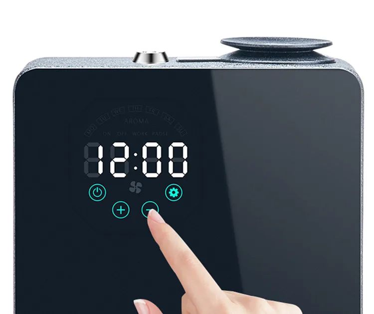 2022 Hot Selling Fashion Design Metal Shell Plating Processc Waterless Essential Oil Aroma Diffuser For Home Hotel