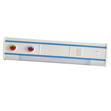 console type oxygen outlet for bed head unit medical gas terminal in hospital