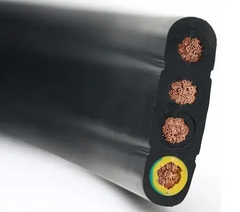 The Factory Directly Supplies 2, 3, 4 Core Pvc Insulated Flat Cable Silicone Rubber Diving Wire and Cable